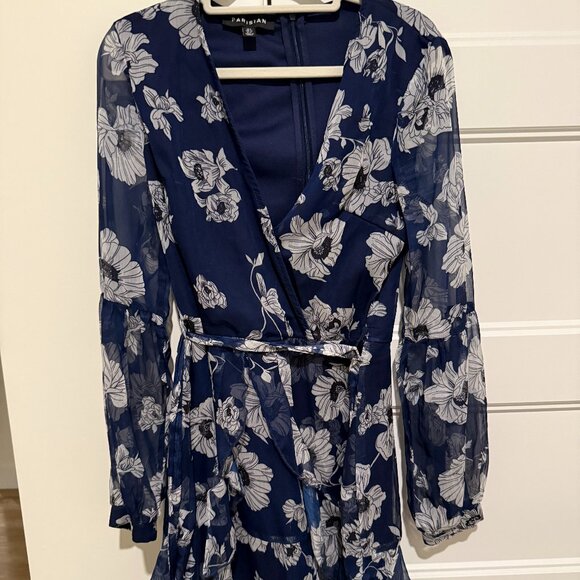 Asos Parisian Floral Wrap Dress - Picture 1 of 5